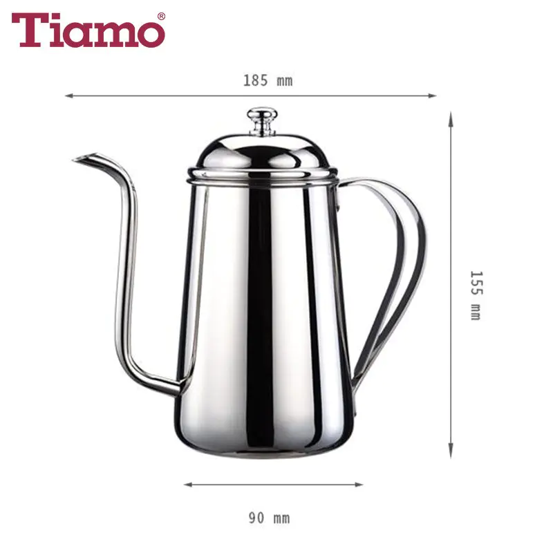8mm Thin Long Spout Design Pour Over Coffee Pot - 700ml (HA1554)