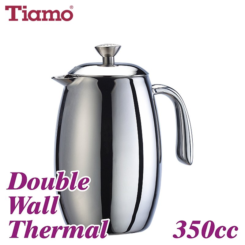 0.35L Double Layer for Thermal Insulation Coffee French Press (HA1537)