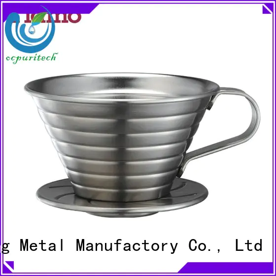 bean french jug Tiamo Brand stainless steel coffee dripper factory