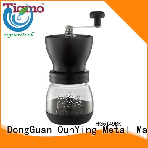Custom professional spout small coffee grinder Tiamo silicone