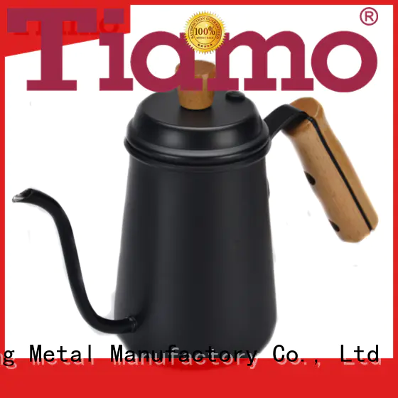 Tiamo potsatin best coffee pot personalized for dealer