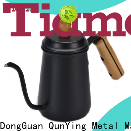 Tiamo best stainless steel coffee pot personalized for coffee shop