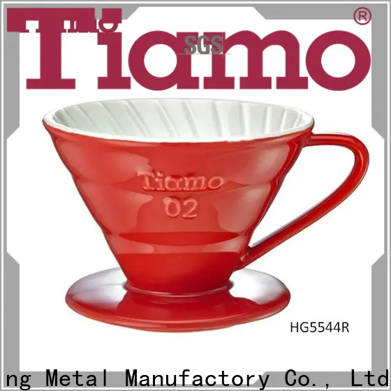 Tiamo highly recommend pour over coffee filter one-stop services for wholesale