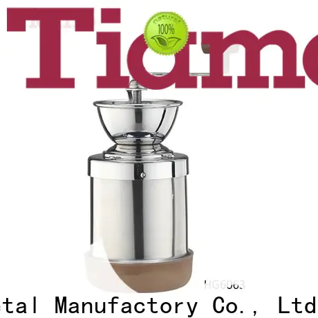 Tiamo professional small coffee grinder trade partner for small business