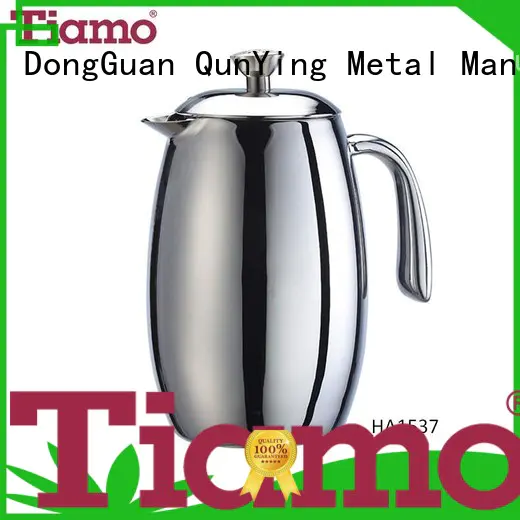 Tiamo latest french coffee maker awarded supplier for coffee