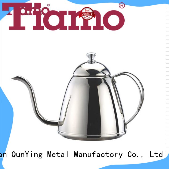 Tiamo 07l stainless steel coffee pot customized for reseller