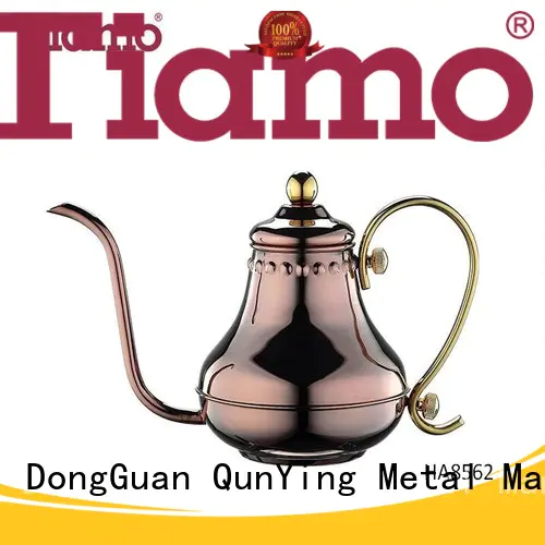Tiamo new design small coffee pot personalized for coffee shop