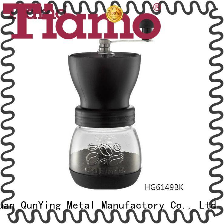 Tiamo professional manual coffee grinder overseas market for small business