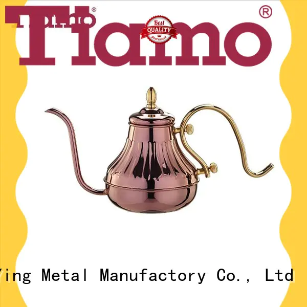 Tiamo new design best coffee pot customized for reseller