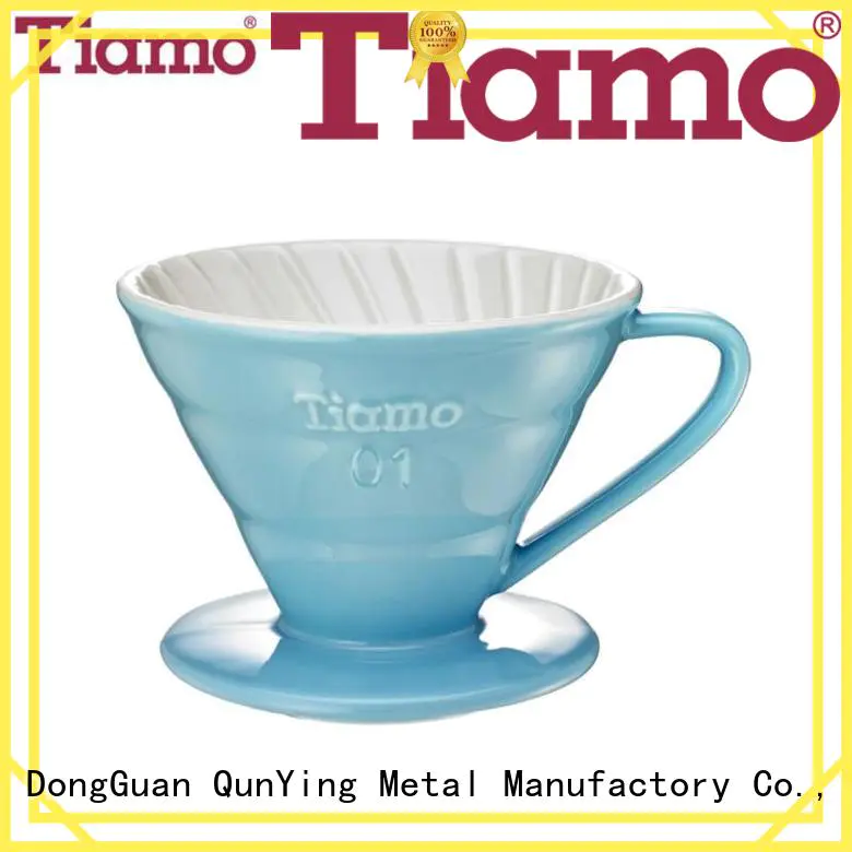 Tiamo spoon ceramic coffee dripper manufacturer for wholesale