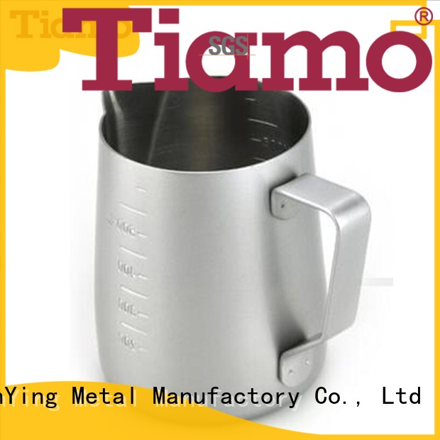 #1312 18-8 Stainless Ssteel Non-Stick Milk Pitcher w/ scale 600cc (HC7087GR)