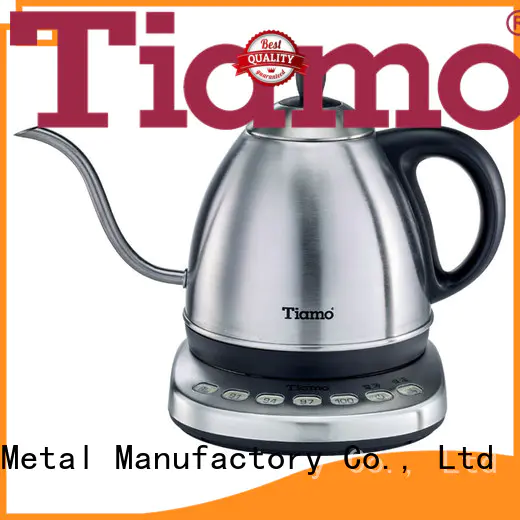 Tiamo best stainless steel coffee pot personalized for dealer