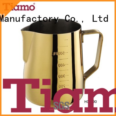 Tiamo low cost metal milk jug overseas trader for sale