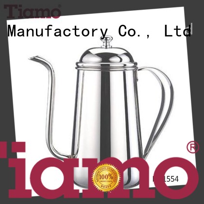 Tiamo new design best coffee pot customized for reseller