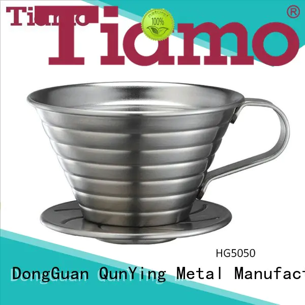 Tiamo v02 ceramic coffee dripper manufacturer for coffee
