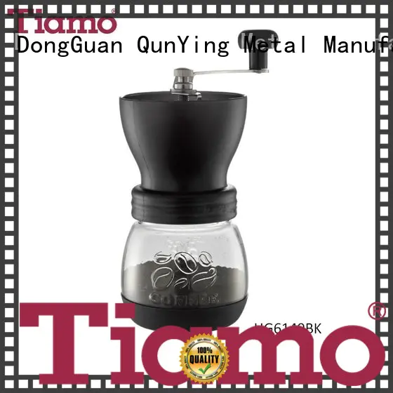 Tiamo bean manual coffee grinder international market for coffee shop