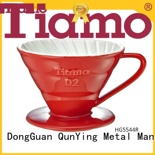 Tiamo dripper ceramic coffee dripper one-stop services for coffee