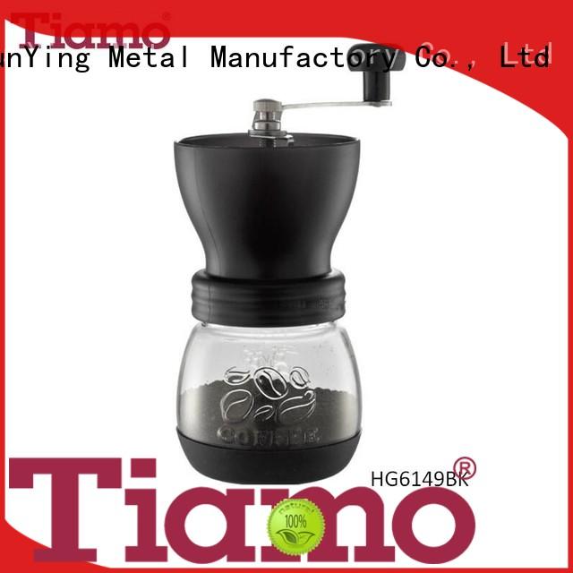 Tiamo tiamo manual coffee grinder overseas market for small business