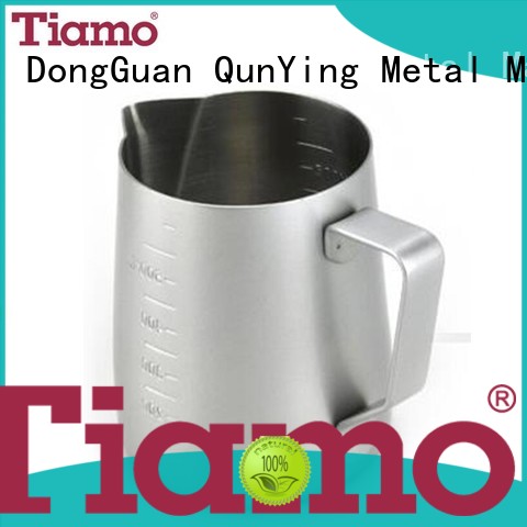 Tiamo low cost milk frothing jug exporter for reseller