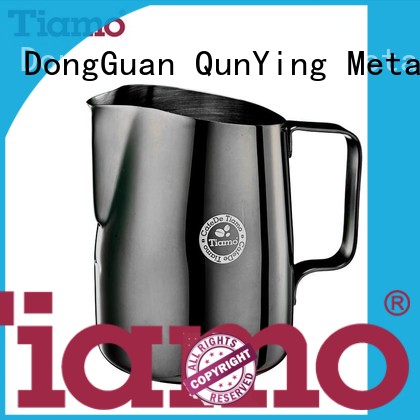 Tiamo 450ml Stainless Steel Milk Jug Sharp-crested  (HC7107TBK)