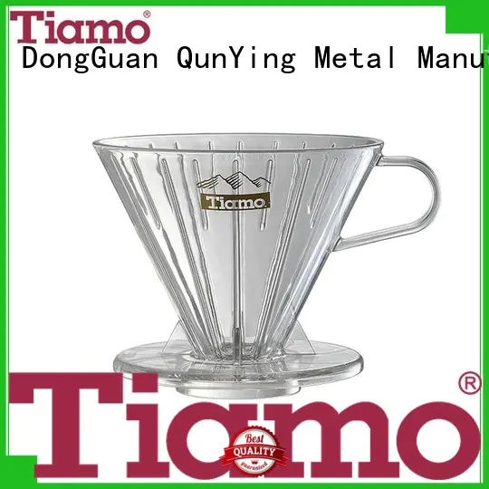 Tiamo filter ceramic coffee dripper manufacturer for wholesale