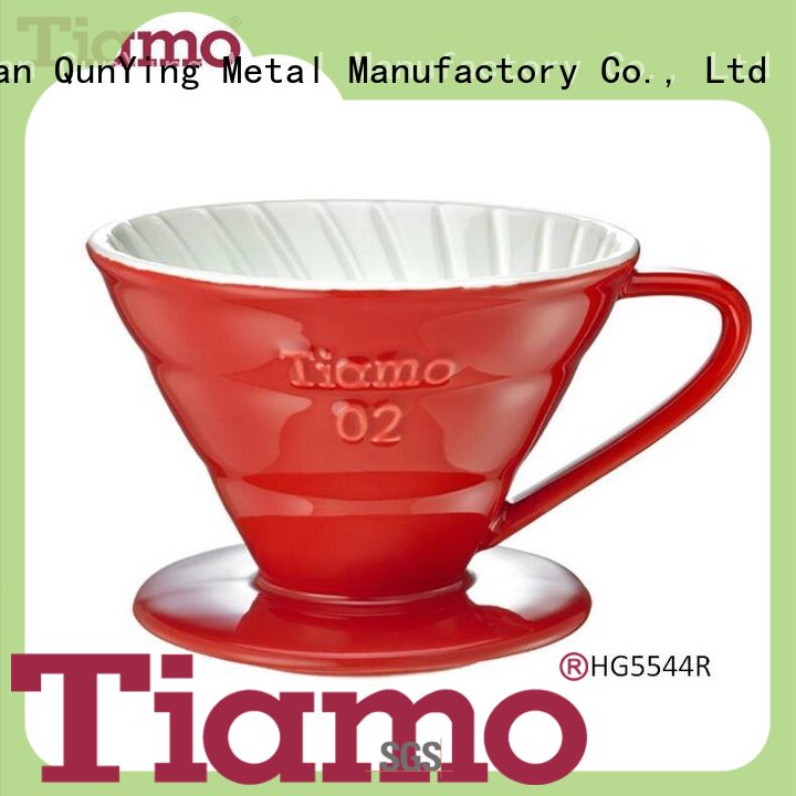 Tiamo stainless hand drip coffee one-stop services for sale