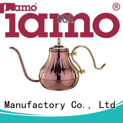 Tiamo best stainless steel coffee pot personalized for dealer