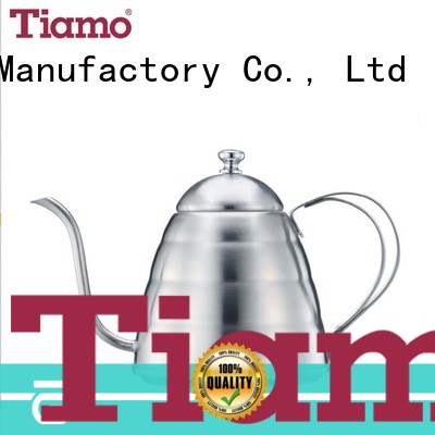 Tiamo spout coffee pots on sale personalized for coffee shop