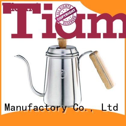 Tiamo best small coffee pot cheap for coffee shop