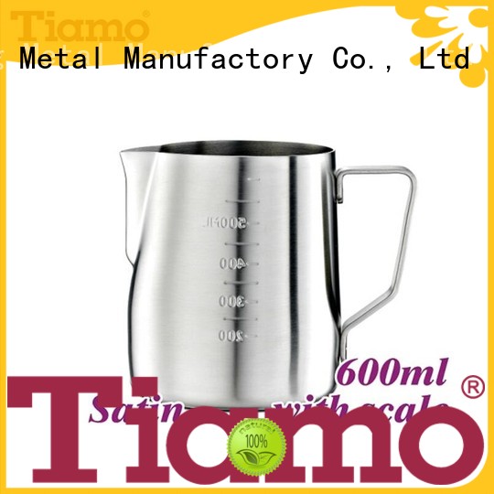 Tiamo new frothing pitcher producer for reseller
