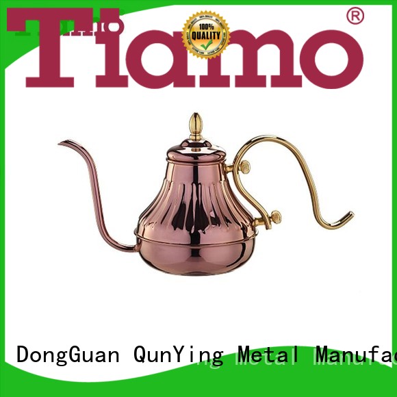 Tiamo 07l small coffee pot personalized for reseller