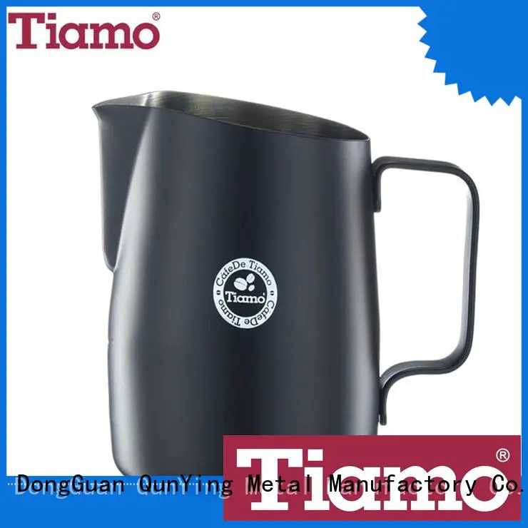 Tiamo Brand coating professional stainless steel jug