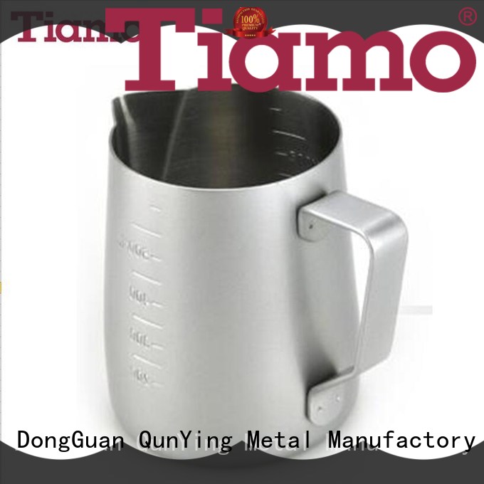 Tiamo most popular steel milk jug coating for retailer