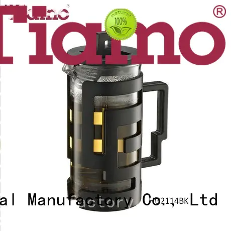 Tiamo double press coffee maker awarded supplier for sale