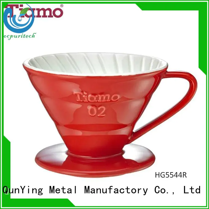 stainless steel coffee dripper hot selling bean Tiamo Brand company
