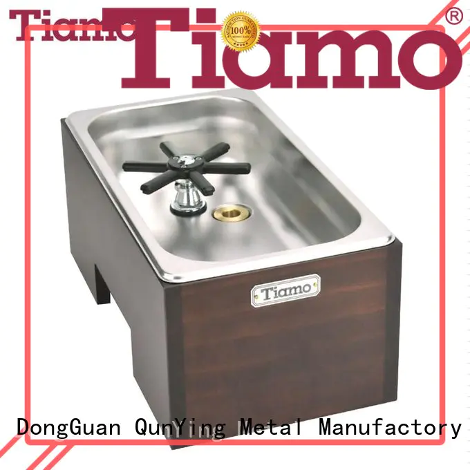 Tiamo hot recommended stainless steel basin with cup washer order now for trader