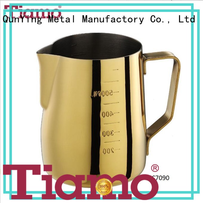 Tiamo new metal milk jug overseas trader for sale