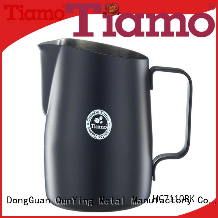Tiamo new metal milk jug exporter for retailer
