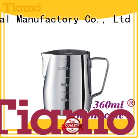 Tiamo most popular metal milk jug producer for retailer