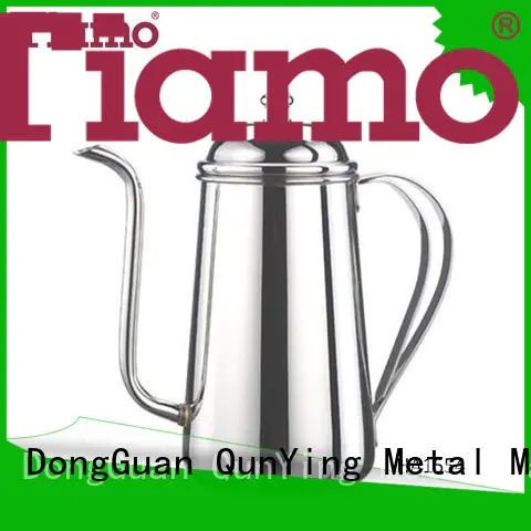 blue bronzed long coffee pots on sale Tiamo Brand company