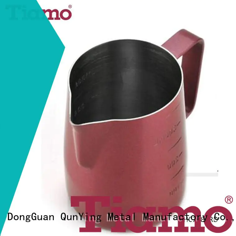 stainless steel jug timing grinder light Warranty Tiamo