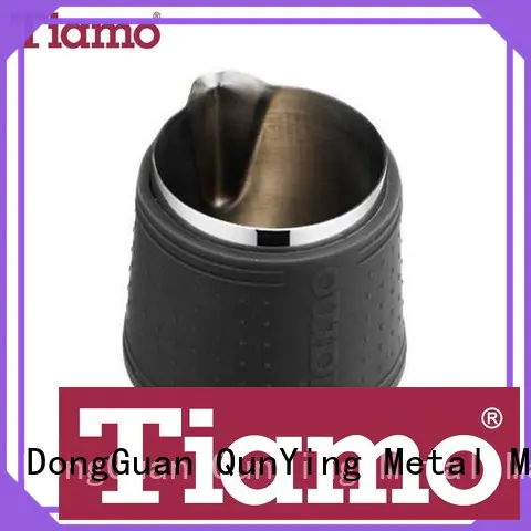Tiamo Brand pitcher timing ribs milk pitcher manufacture