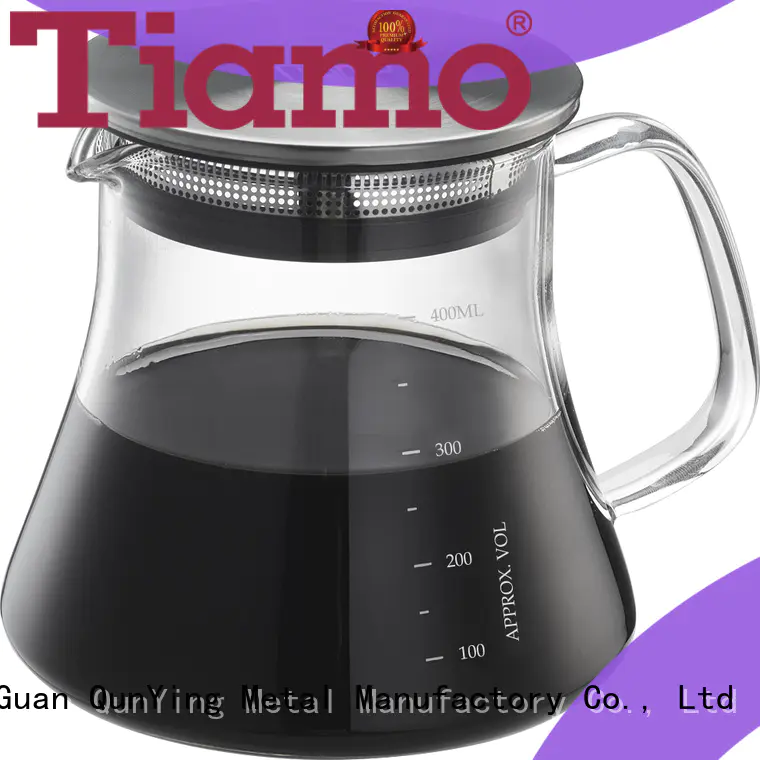 Tiamo carafe coffee server for trader