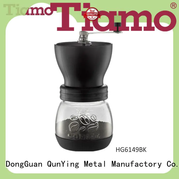 Tiamo hot sale hand coffee grinder international market for coffee shop