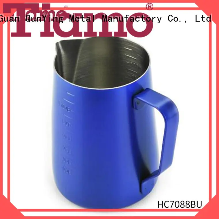 hg2115w color milk pitcher professional cups Tiamo company