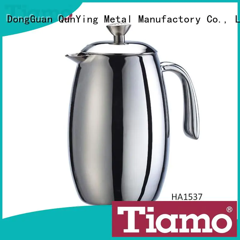 Quality Tiamo Brand porcelain spoon insulated french press