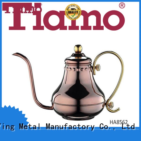 Tiamo over best coffee pot customized for coffee shop
