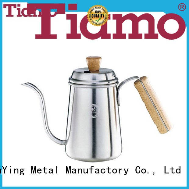 Tiamo pour coffee pots on sale customized for dealer