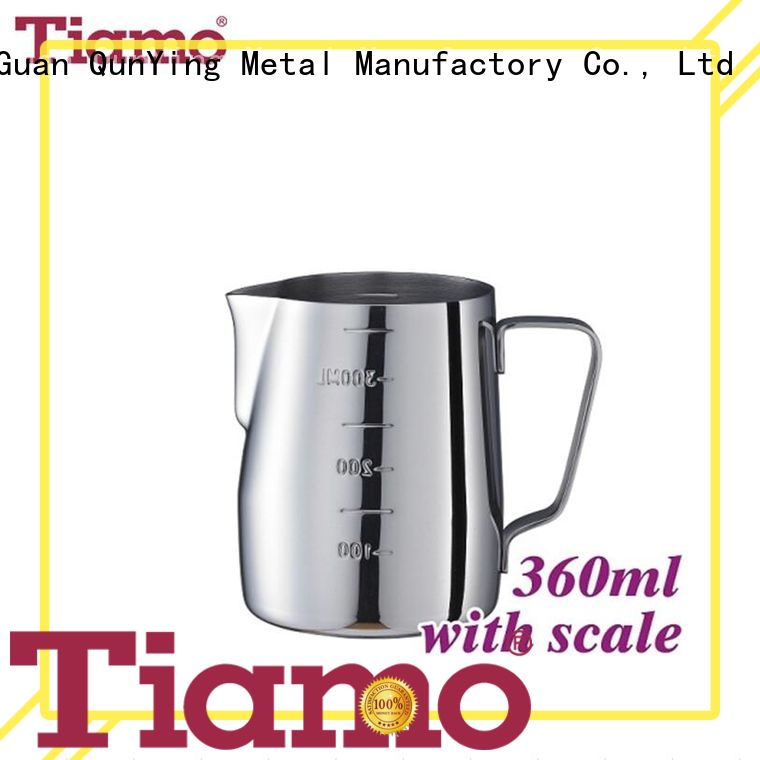 Tiamo new milk pitcher overseas trader for retailer