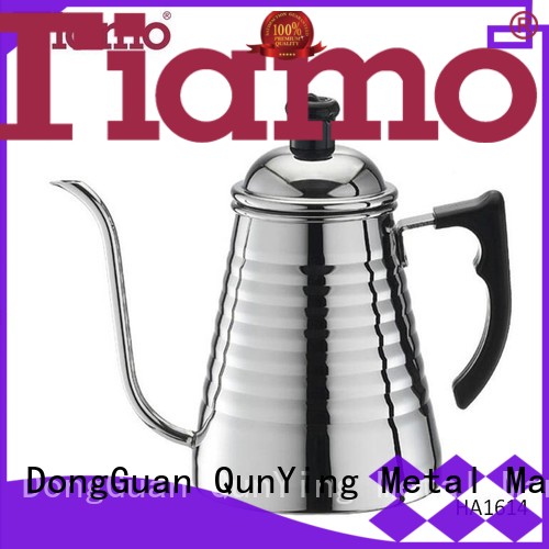 Tiamo good quality small coffee pot customized for coffee shop